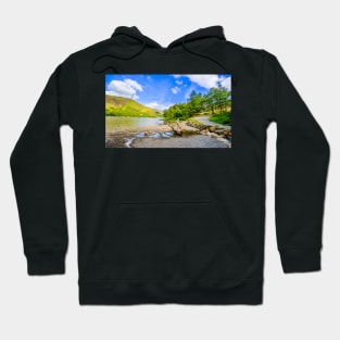 Buttermere Panorama With Driftwood Hoodie